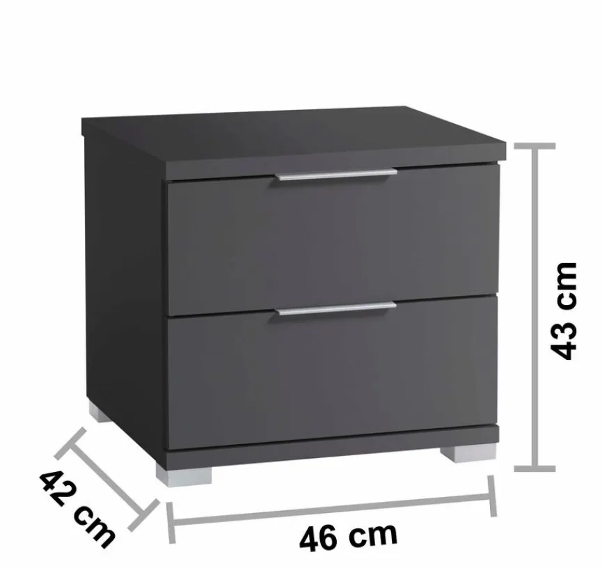 Pol Power Nachttisch Smilla Graphit