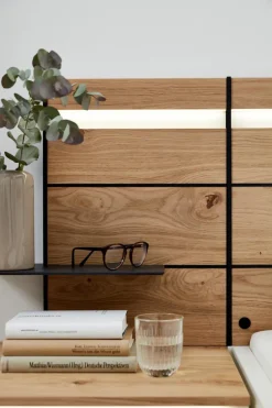 Clearance Musterring Nachttisch-Paneel Madiva Balkeneiche