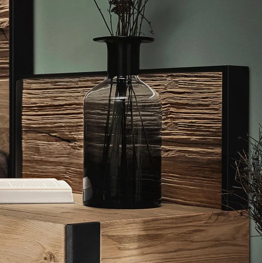 Online Thielemeyer Nachttisch-Paneel Steel Wildeiche