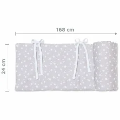 Hot babybay Nestchen Hellgrau / Weiß