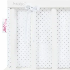 babybay Nestchen Weiß / Grau