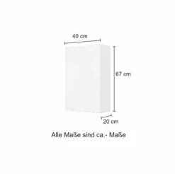 Sale Held-Möbel Oberschrank Helsinki Weiß