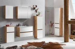 Clearance Held-Möbel Oberschrank Malmö Eiche / Weiß