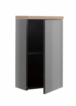 New Composad Oberschrank Mundi Grau / Eiche