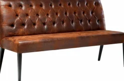 Best KARE DESIGN Polsterbank Buttons Vintage Braun