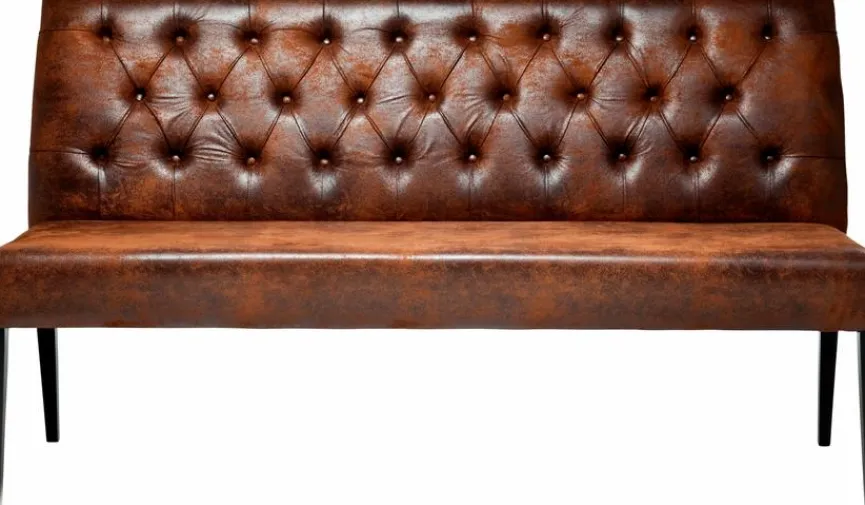 Best KARE DESIGN Polsterbank Buttons Vintage Braun