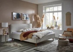 New meise.möbel Polsterbett Mattissimo 140 x 200 cm Beige