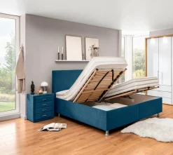 New Oschmann Polsterbett Parzanica 180 x 200 cm Marine