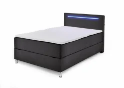 Hot meise.möbel Polsterbett Candela 120 x 200 cm Anthrazit