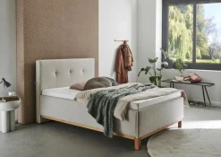 New meise.möbel Polsterbett Catania II 120 x 200 cm Beige