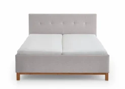 Best meise.möbel Polsterbett Catania II 180 x 200 cm Silber