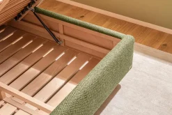 Discount Segmüller Werkstätten Polsterbett Elma-LS Hellgrün