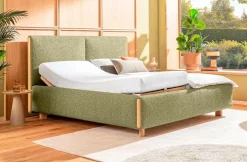 Discount Segmüller Werkstätten Polsterbett Elma-LS Hellgrün