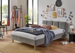 Outlet meise.möbel Polsterbett Joker 120 x 200 cm Grau