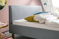 Outlet meise.möbel Polsterbett Lena 120 x 200 cm Eisblau