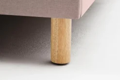 Online meise.möbel Polsterbett Lena 120 x 200 cm Altrosa