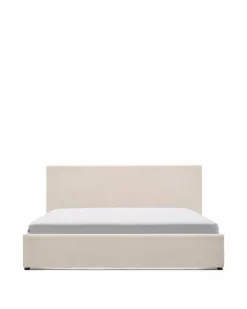 New Kave Home Polsterbett Nahiri 180 x 200 cm Beige