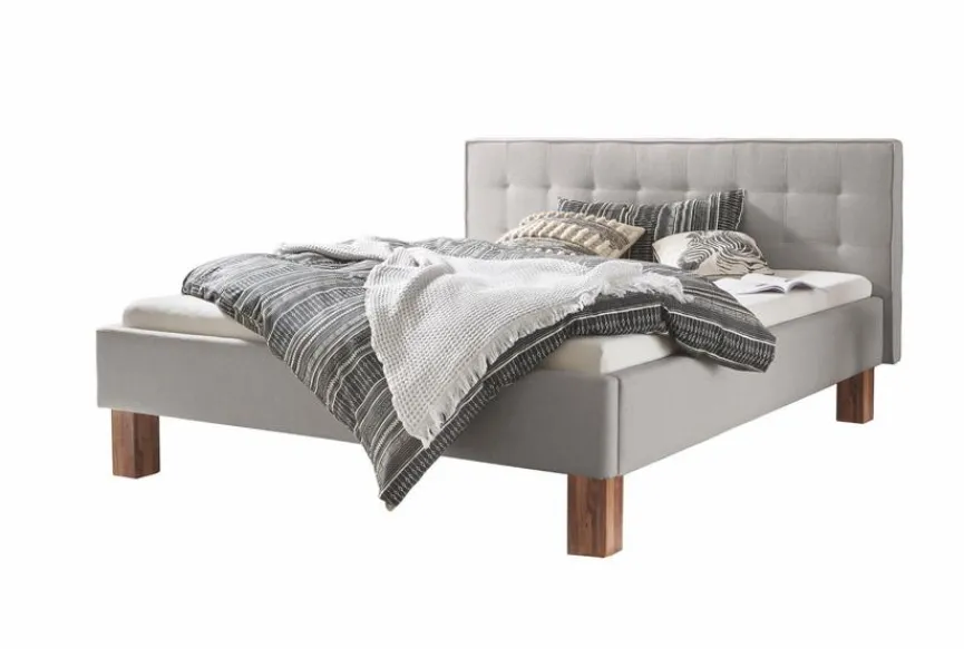 Online HASENA Polsterbett Noemi 160 x 200 cm Grau