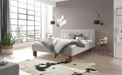 Online HASENA Polsterbett Noemi 160 x 200 cm Grau