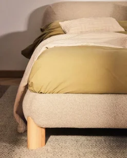 Online Kave Home Polsterbett Odina 180 x 200 cm Ecru