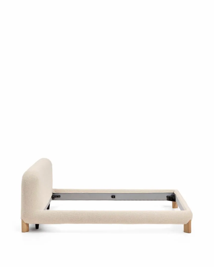 Online Kave Home Polsterbett Odina 180 x 200 cm Ecru