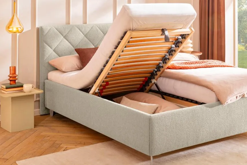 Discount Segmüller Werkstätten Polsterbett Opal Natur