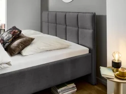 Online meise.möbel Polsterbett Paulo 180 x 200 cm Anthrazit