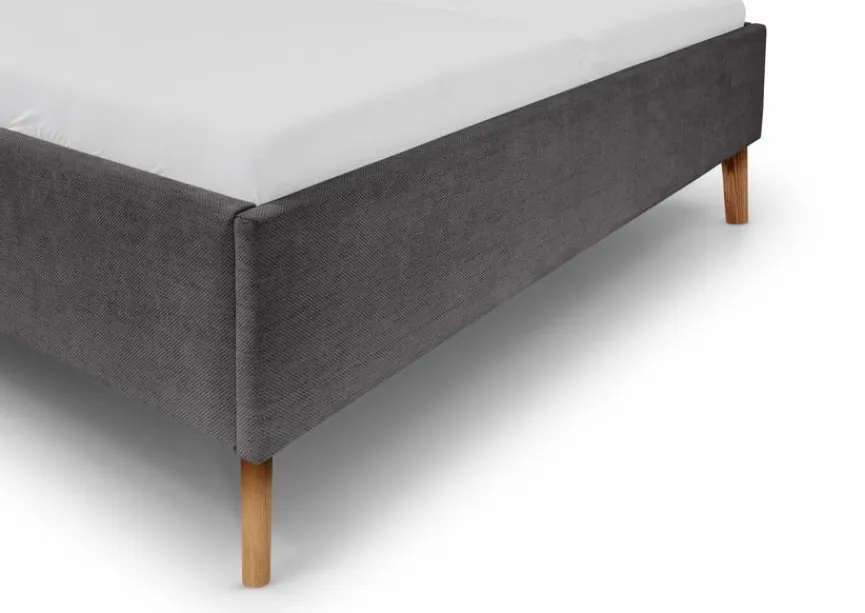 Online meise.möbel Polsterbett Paulo 180 x 200 cm Anthrazit