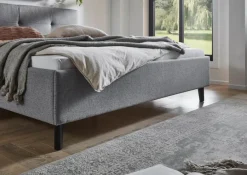 meise.möbel Polsterbett Tango 180 x 200 cm Grau