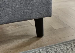 meise.möbel Polsterbett Tango 180 x 200 cm Grau