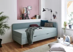 Best meise.möbel Polsterliege Cabana 90 x 200 cm Eisblau