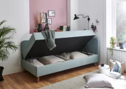 Best meise.möbel Polsterliege Cabana 90 x 200 cm Eisblau