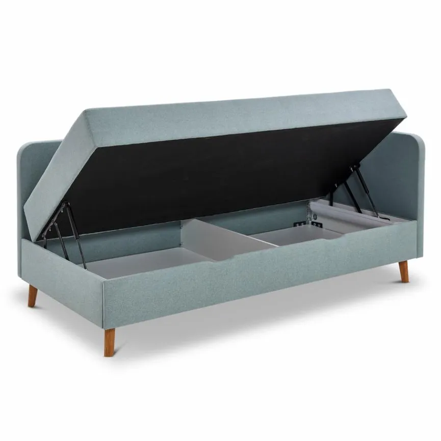 Best meise.möbel Polsterliege Cabana 90 x 200 cm Eisblau