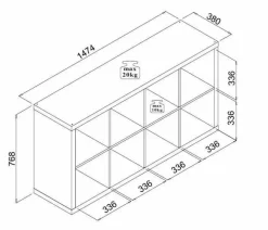 New Raumteiler Style Weiß
