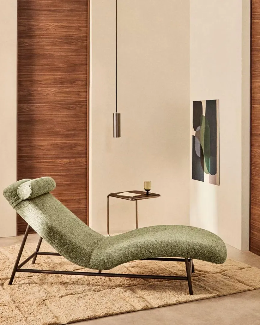 Outlet Kave Home Recamiere Osla Hellgrün