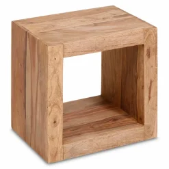 Discount WOLFMÖBEL Regal & Beistelltisch Yoga Braun