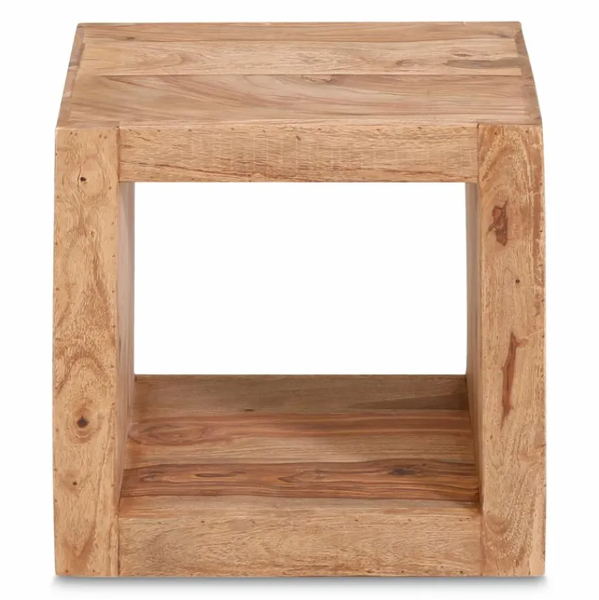 Discount WOLFMÖBEL Regal & Beistelltisch Yoga Braun