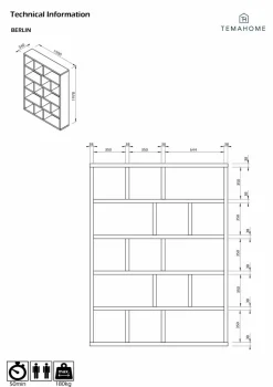 Hot TemaHome Regal Berlin Weiß