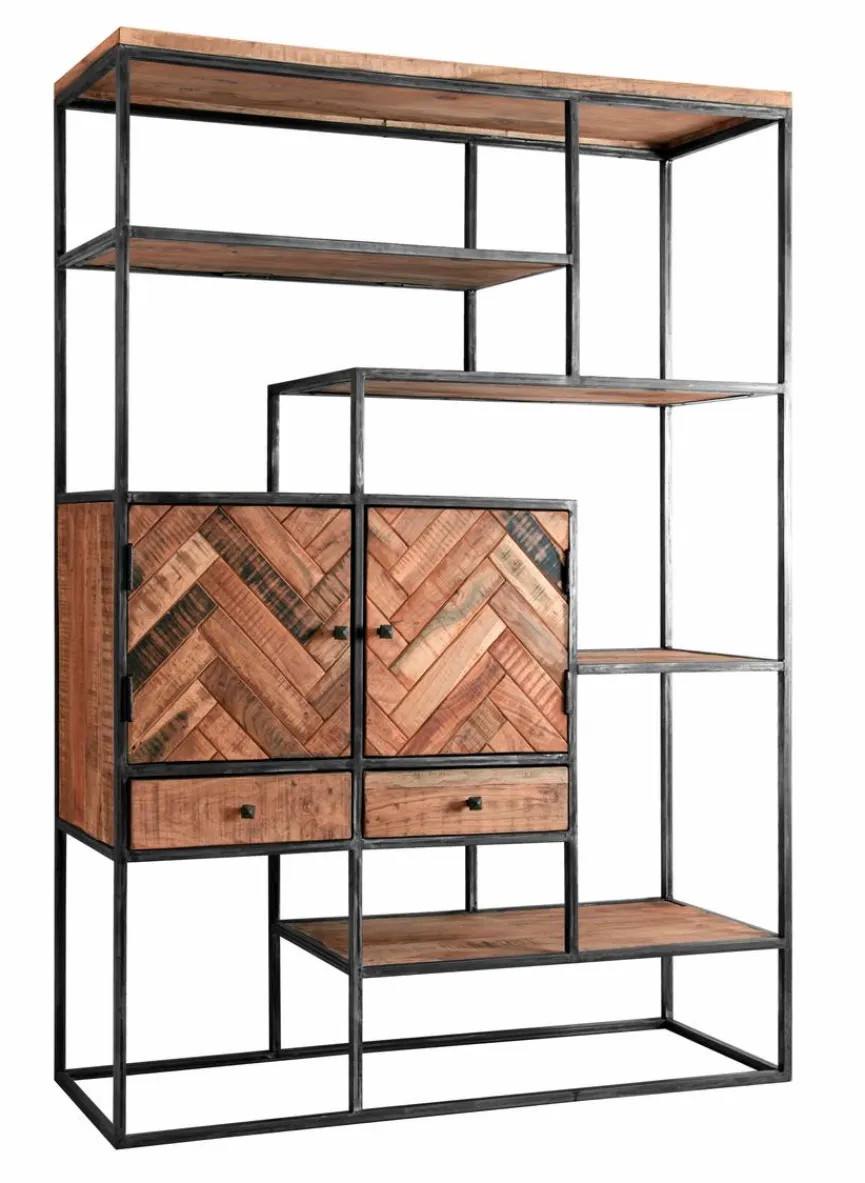 Hot WOLFMÖBEL Regal Parquet Akazie