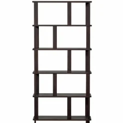 DAHEIM Regal Riss Dunkelbraun