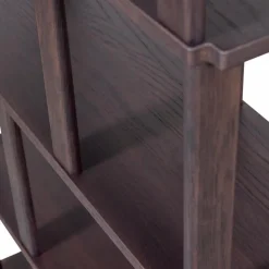 DAHEIM Regal Riss Dunkelbraun