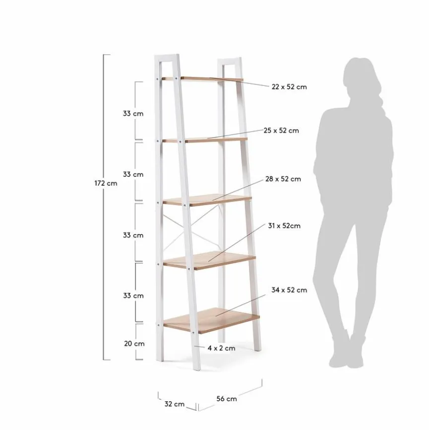 New Kave Home Regal Arhus Weiß