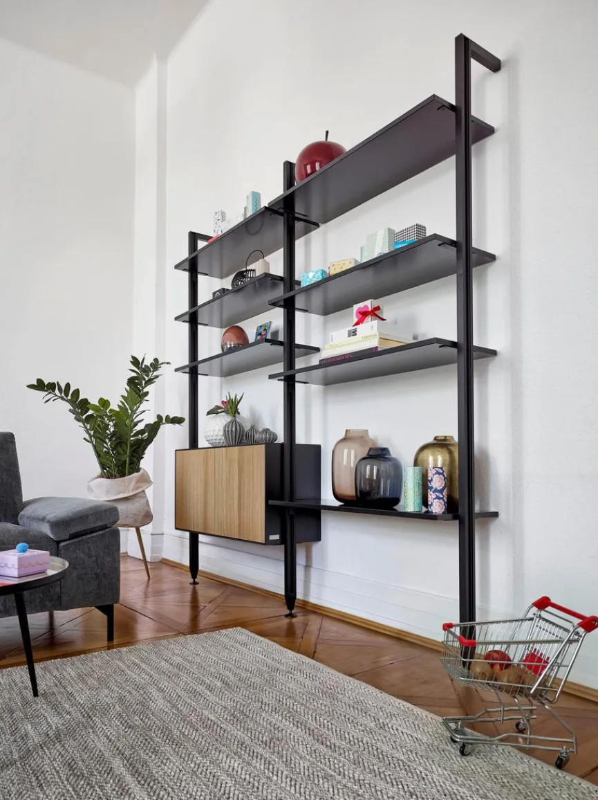 Discount RAUM.FREUNDE Regal Edge Schwarz