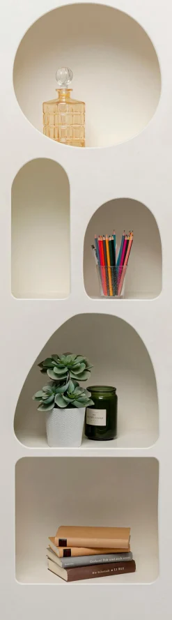 Clearance KARE DESIGN Regal Paco 87741 Weiß / Matt