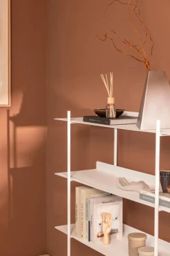 Discount Metallbude Regal Tharon Weiß