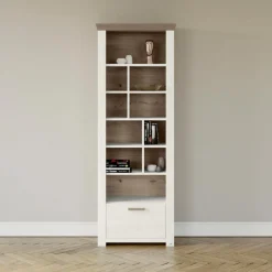 New set one by Musterring Regal York Pino-Aurelio / Eiche Nelson