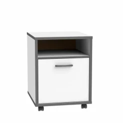 FORTE Rollcontainer 1-trg. Keflavik Weiß