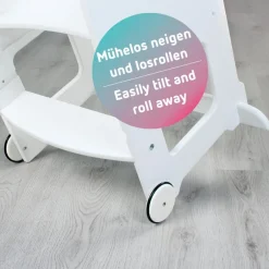 Outlet babybay Rollen 2er-Set Littlefoot Schiefergrau