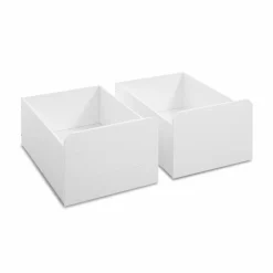 Best Rollschubkästen Piloti 2er-Set Weiß