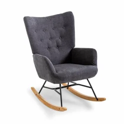 Sale BOOOM Schaukelstuhl Mora Anthrazit